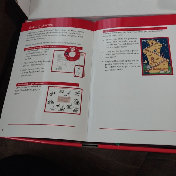 Hooked On Math Multiplication Kit - Picture 2 of 3